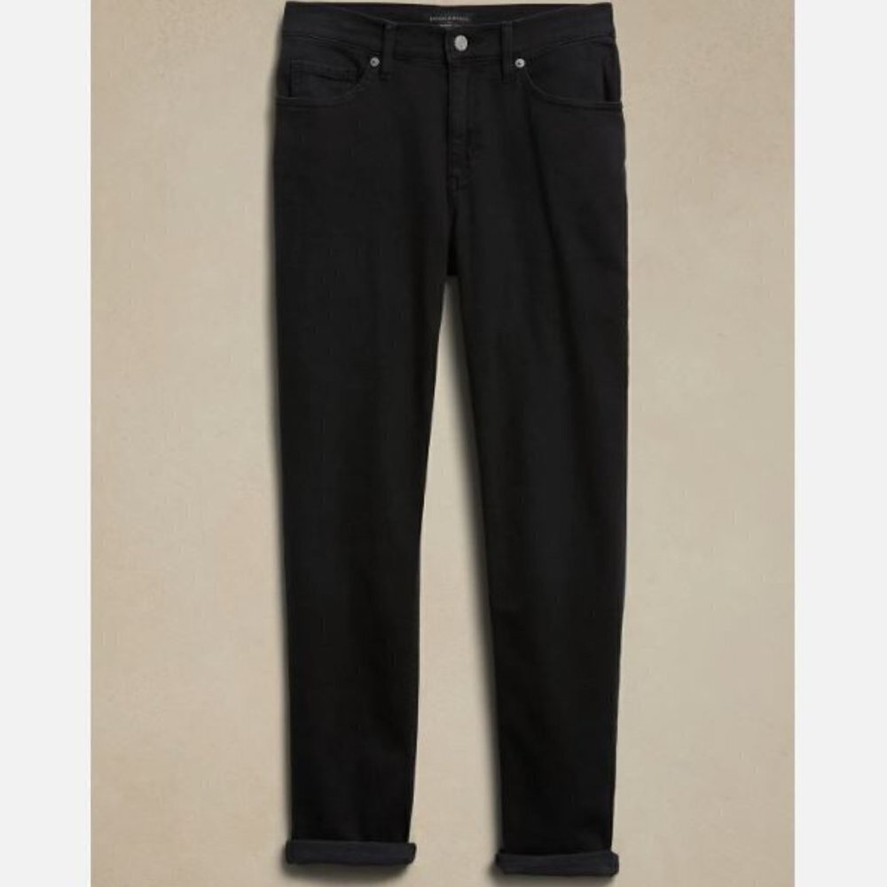 Banana Republic 90's VIBE Girlfriend LOW RISE Black Y2K Jeans Plus Size 34/18 - Picture 6 of 6